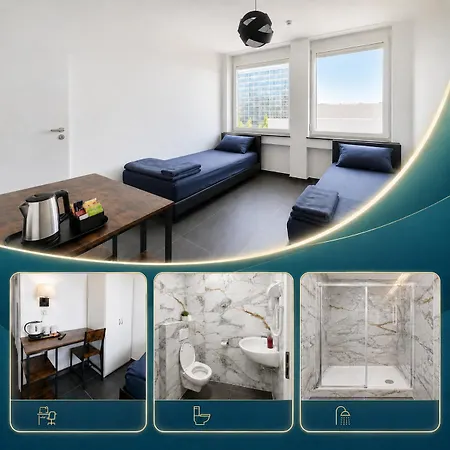 ゲストハウス Hotelikum Zentreal Bequem 3*